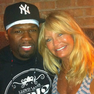 50 Cent, Goldie Hawn 50 Cent, Goldie Hawn